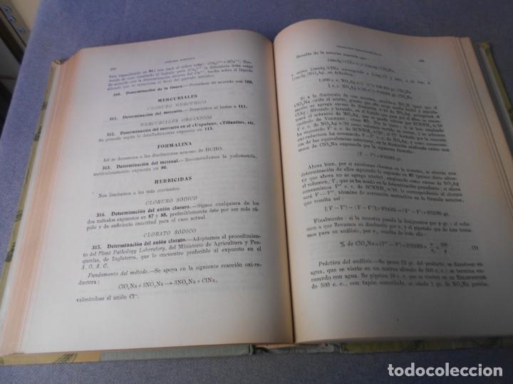 Libros antiguos: ANALISIS AGRICOLA - Foto 7