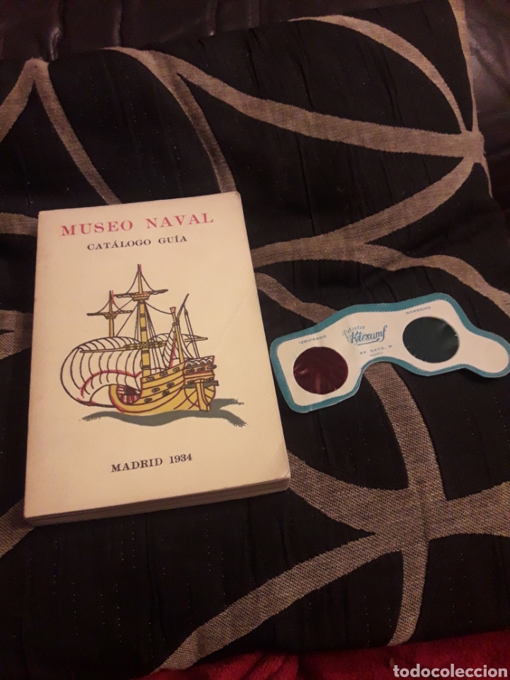Livros antigos: Museo Naval, Cat&aacute;logo gu&iacute;a Madrid 1934