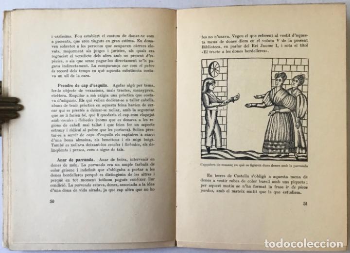 Libros antiguos: PARAULES I MODISMES. - AMADES, Joan. - Foto 4