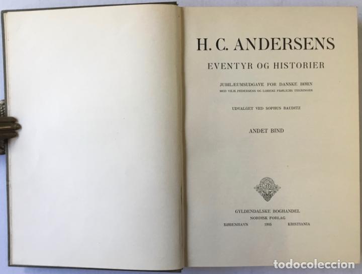 Libros antiguos: EVENTYR OG HISTORIER. - ANDERSENS, H. C. - Foto 5