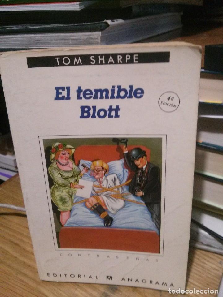 Libros antiguos: EL TEMIBLE BLOTT, TOM SHARPE, ED. ANAGRAMA - Foto 1