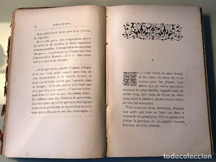 Libros antiguos: Costa de Beauregard. Pr&eacute;destin&eacute;e Par&iacute;s, 1897. - Foto 5