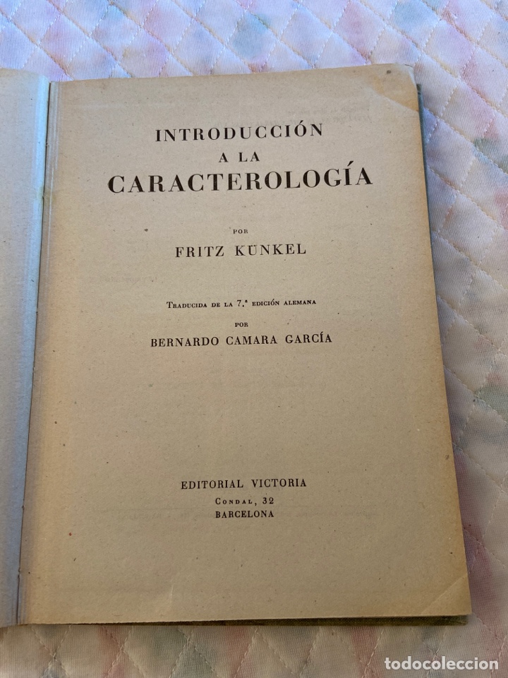 Libros antiguos: Caracterol&oacute;gica - Foto 2