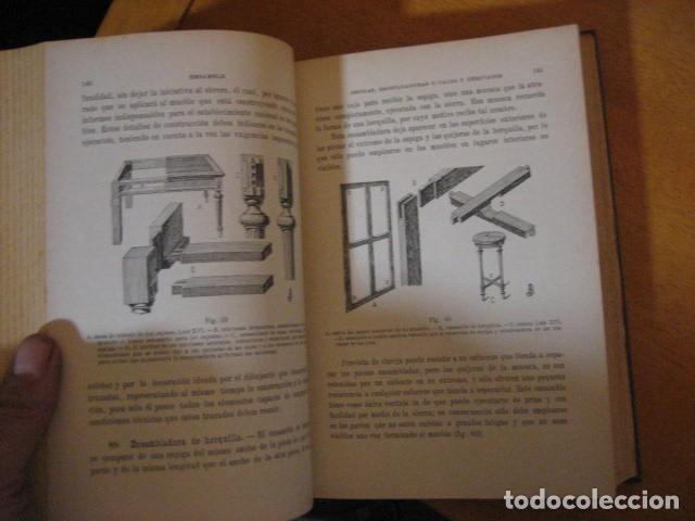 Libros antiguos: TRATADO PR&Aacute;CTICO DE CONSTRUCCI&Oacute;N DE MUEBLES. A&Ntilde;O 1930. J. BOISON - Foto 8