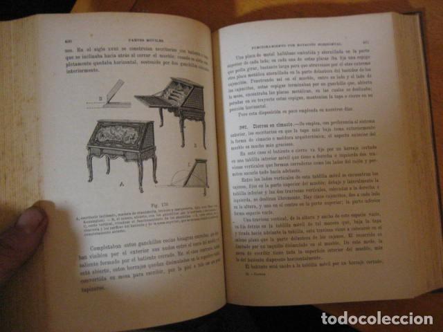 Libros antiguos: TRATADO PR&Aacute;CTICO DE CONSTRUCCI&Oacute;N DE MUEBLES. A&Ntilde;O 1930. J. BOISON - Foto 13
