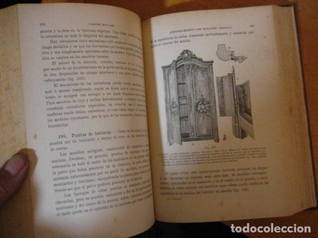 Libros antiguos: TRATADO PR&Aacute;CTICO DE CONSTRUCCI&Oacute;N DE MUEBLES. A&Ntilde;O 1930. J. BOISON - Foto 14