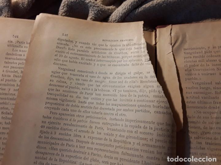 Libros antiguos: Historia de los Girondinos (Revolución francesa). 3 vol. lujo completa. De Lamartine. Salvatella - Foto 18 - 232961925