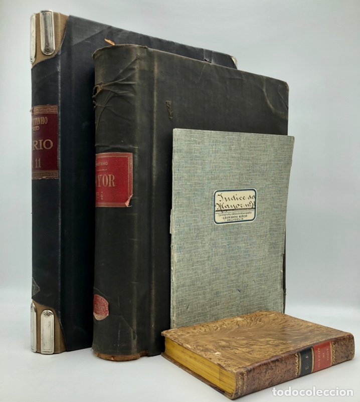 Libri antichi: Diarios contables Casa Familia Martinho, Madrid. A&ntilde;os 20. Inmensos.