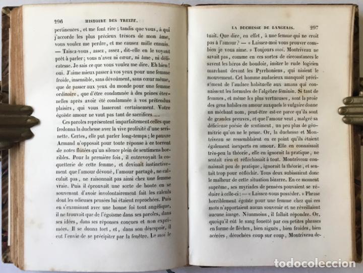 Libros antiguos: HISTOIRE DES TREIZE. - BALZAC, M. de. - Foto 5