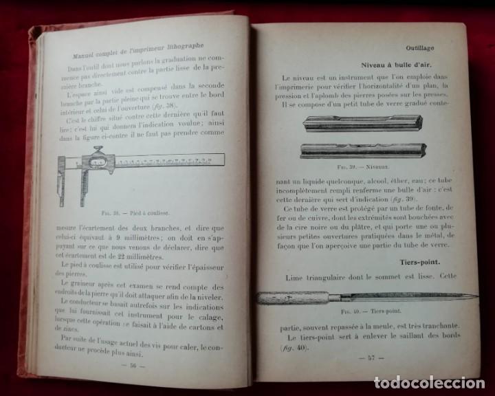 Libros antiguos: LIBRO MANUEL DE LIMPRIMEUR LITHOGRAPHE - PAR&Iacute;S 1908 - Foto 5