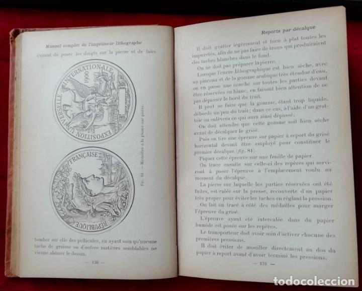 Libros antiguos: LIBRO MANUEL DE LIMPRIMEUR LITHOGRAPHE - PAR&Iacute;S 1908 - Foto 7