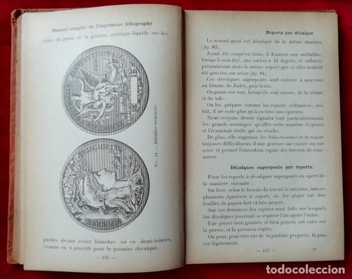 Libros antiguos: LIBRO MANUEL DE LIMPRIMEUR LITHOGRAPHE - PAR&Iacute;S 1908 - Foto 8