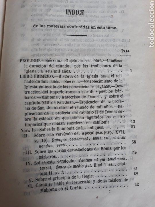 Libros antiguos: DE LAS PROFECIAS POR M.A. D ORIENT. TOMO I . MADRID IMPRENTA DE LAESTRELLA .AÑO 1856 - Foto 6 - 234001220