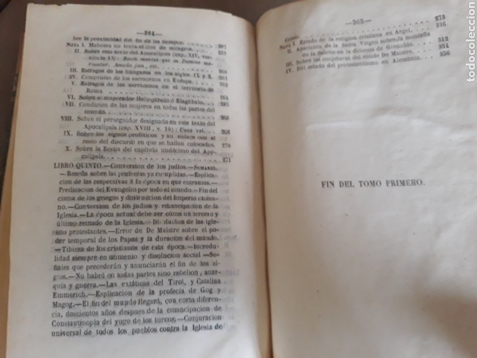 Libros antiguos: DE LAS PROFECIAS POR M.A. D ORIENT. TOMO I . MADRID IMPRENTA DE LAESTRELLA .AÑO 1856 - Foto 8 - 234001220