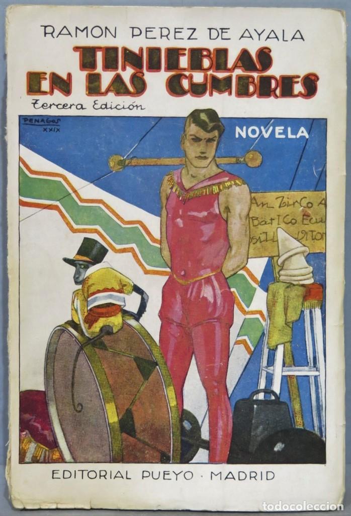 Libros antiguos: TINIEBLAS EN LAS CUMBRES. PEREZ DE AYALA - Foto 1