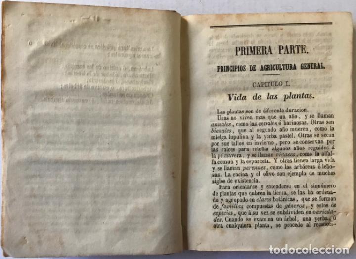 Libros antiguos: MANUAL DE AGRICULTURA. - OLIVAN, Alejandro. - Foto 3
