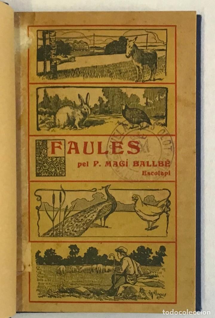 Libros antiguos: FAULES. - BALLB&Eacute;, Mag&iacute;. 1914 - Foto 2