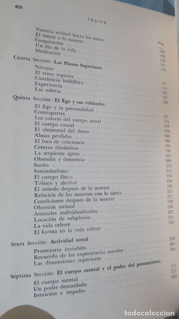 Libros antiguos: LA VIDA INTERNA. LEADBEATER - Foto 3