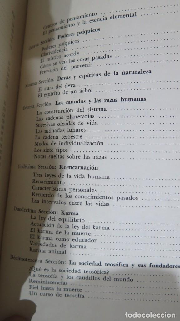 Libros antiguos: LA VIDA INTERNA. LEADBEATER - Foto 4