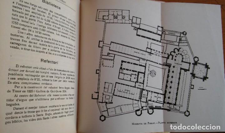 Libros antiguos: Tom&agrave;s Capdevila: El monestir de Poblet. Valls, 1933 - Foto 4