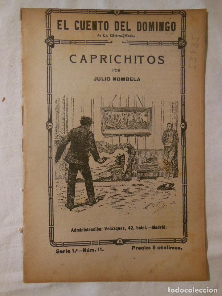 Libros antiguos: CAPRICHITOS. JULIO NOMBELA. EL CUENTO DEL DOMINGO - Foto 1