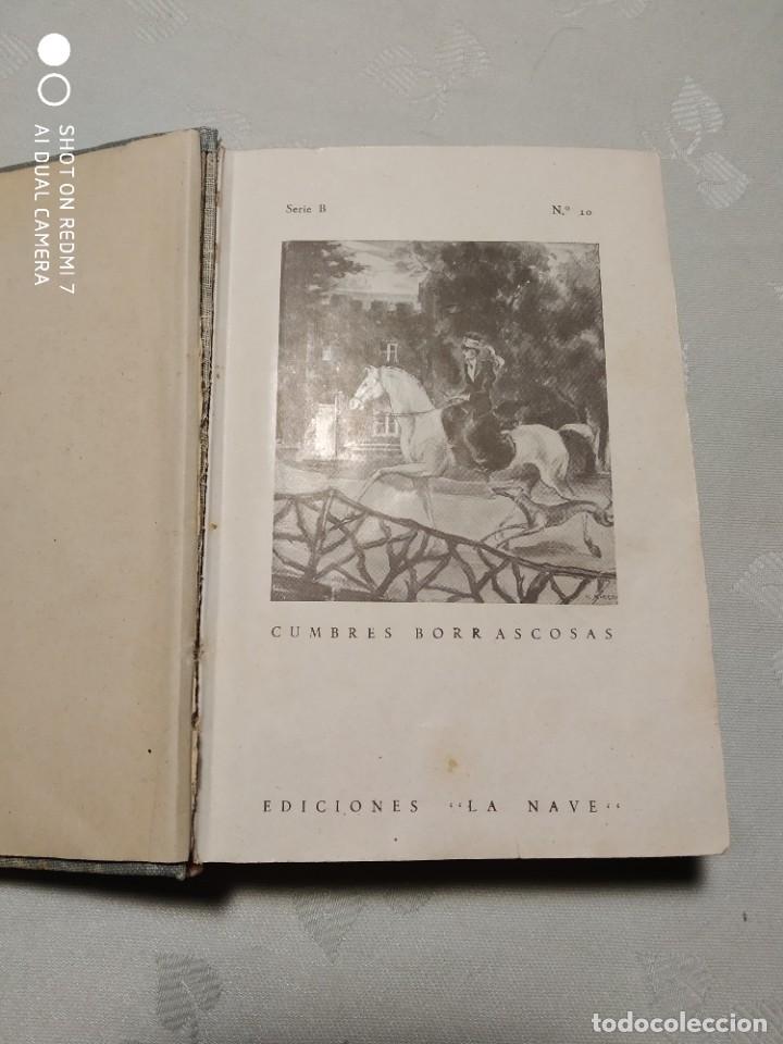 Libros antiguos: Cumbres borrascosas. Edici&oacute;n La nave - Foto 1