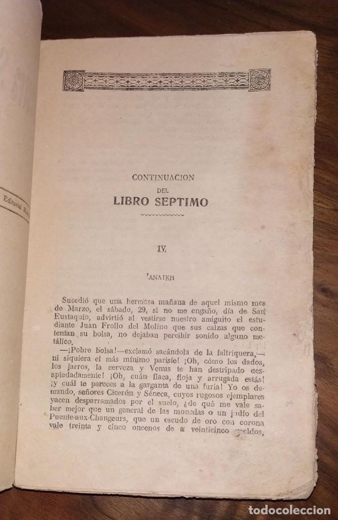 Libros antiguos: VICTOR HUGO, NUESTRA SE&Ntilde;ORA DE PARIS. - Foto 4