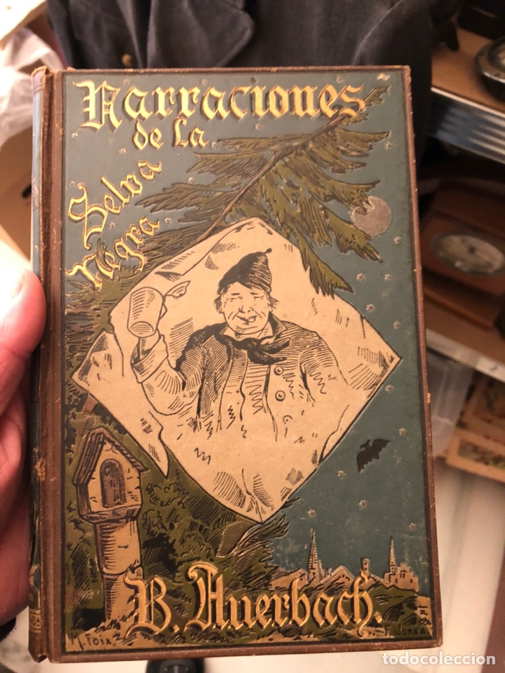 Libros antiguos: Libro narraciones de la selva negra - Foto 1