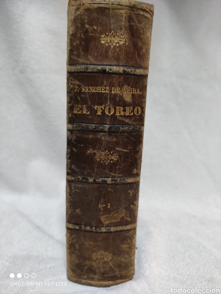 Libros antiguos: EL TOREO. J. SANCHEZ DE NEIRA 1870 - Foto 1