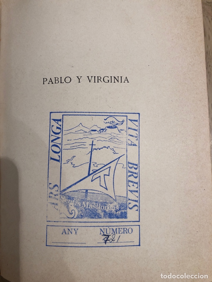 Libros antiguos: Libro Pablo y Virginia. A&ntilde;o 1902 - Foto 4