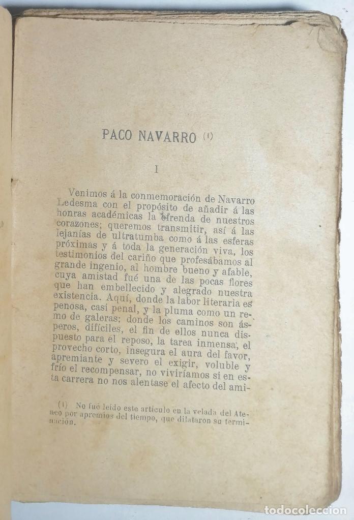 Libros antiguos: BENITO P&Eacute;REZ GALD&Oacute;S. MEMORANDA. 1906. - Foto 3