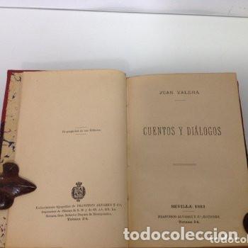 Libros antiguos: JUAN VALERA CUENTOS Y DIALOGOS 1883 - Foto 8