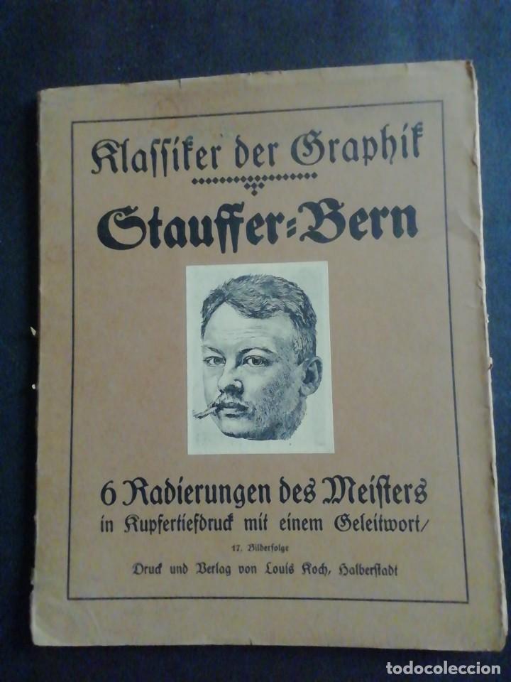 Libros antiguos: 6 RADIERUNGEN DES MEISTERS. STAUFFER-BERN - Foto 1
