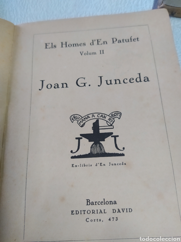 Libros antiguos: Els homes den patufet - Foto 3