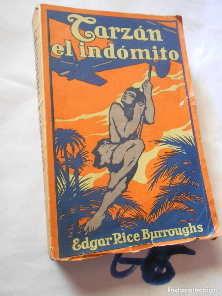 Libros antiguos: ANTIGUA NOVELA - TARZAN EL INDOMITO - Foto 1