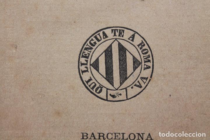 Libros antiguos: CALENDARI CATAL&Agrave; DE L'ANY 1876, ESTAMPA DE LA RENAIXENSA