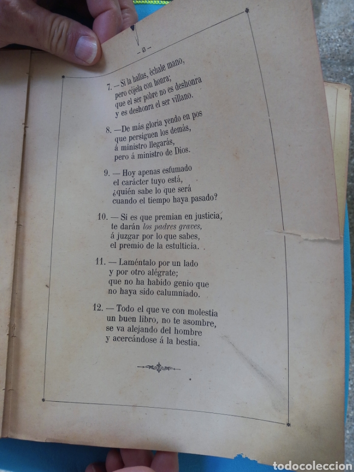 Libros antiguos: El oraculo de los ni&ntilde;os y F&aacute;bulas - 1902 - Foto 4
