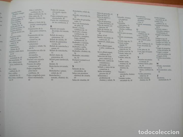 Libros antiguos: EL LIBRO DE LAS CONSERVAS DE MI ABUELA / TUI FLOWER - Foto 5