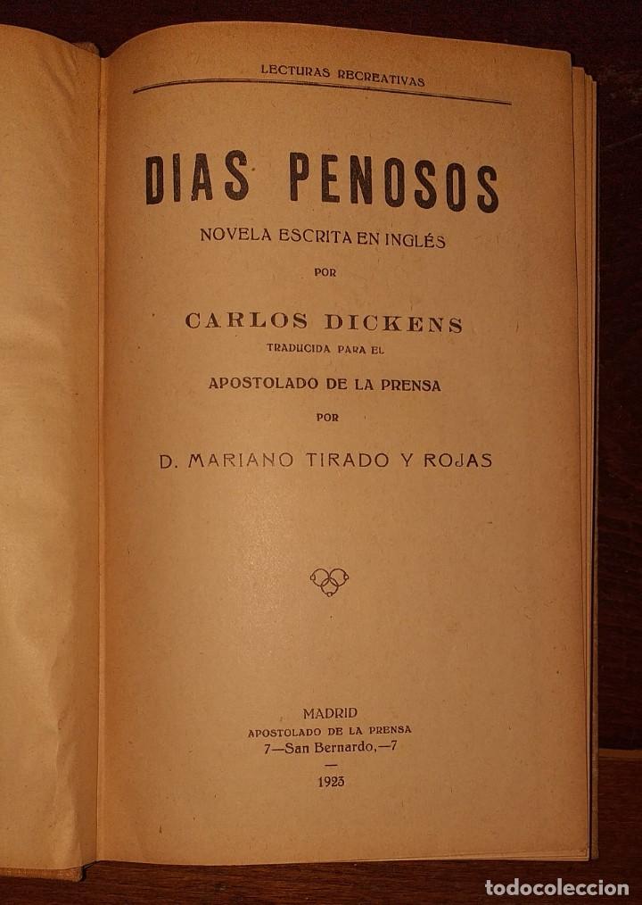 Libros antiguos: D&Iacute;AS PENOSOS - Foto 2