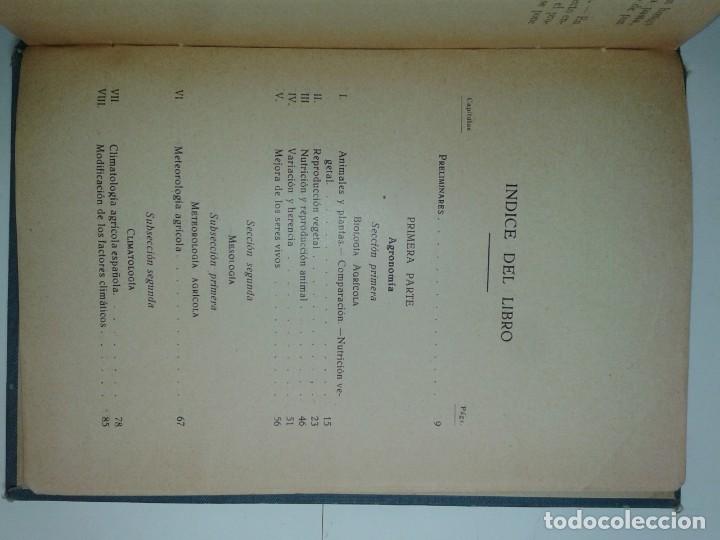 Libros antiguos: AGRICULTURA ECONOMÍA E INDUSTRIAS 1934 ANICETO LEÓN GARRE 2ª EDICIÓN - Foto 3 - 237558260