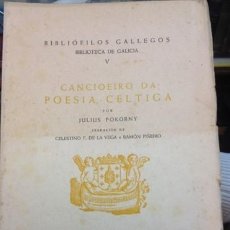 Libros antiguos: CANCIOEIRO DA POESIA CELTICA. Lote 237866335