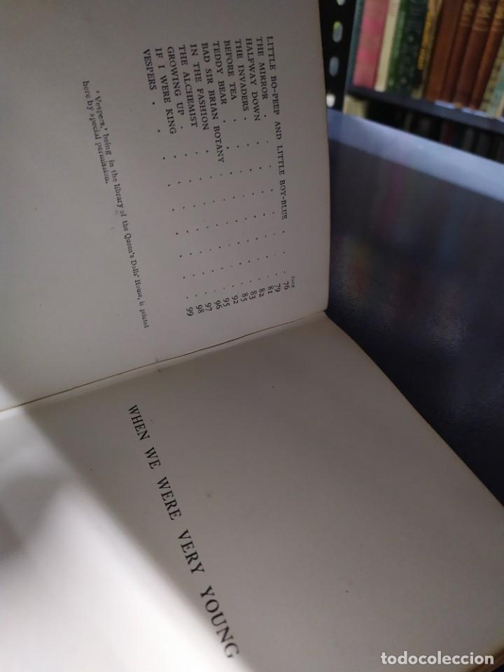 Libros antiguos: 1927.- WHEN WE WERE YOUNG. A. A. MILNE. DECORATIONS SHEPARD - Foto 8