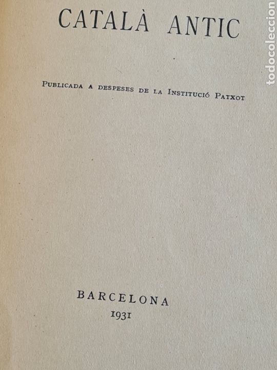 Libros antiguos: Gram&agrave;tica Hist&ograve;rica del Catal&agrave; Antic - A. Griera - Any 1931 - Foto 11