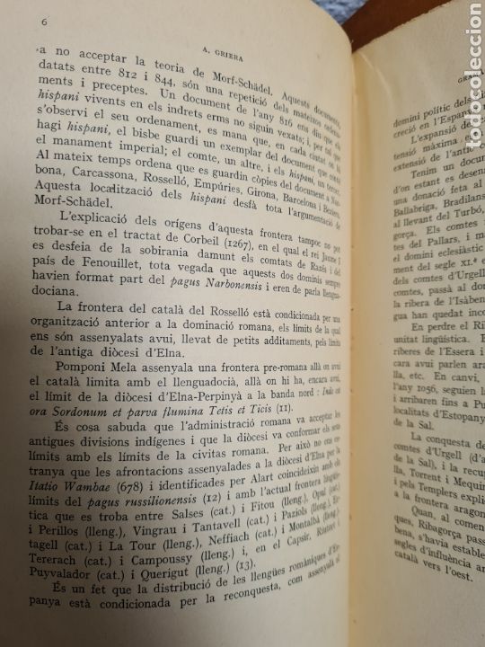 Libros antiguos: Gram&agrave;tica Hist&ograve;rica del Catal&agrave; Antic - A. Griera - Any 1931 - Foto 18