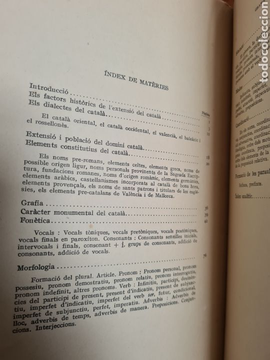 Libros antiguos: Gram&agrave;tica Hist&ograve;rica del Catal&agrave; Antic - A. Griera - Any 1931 - Foto 33