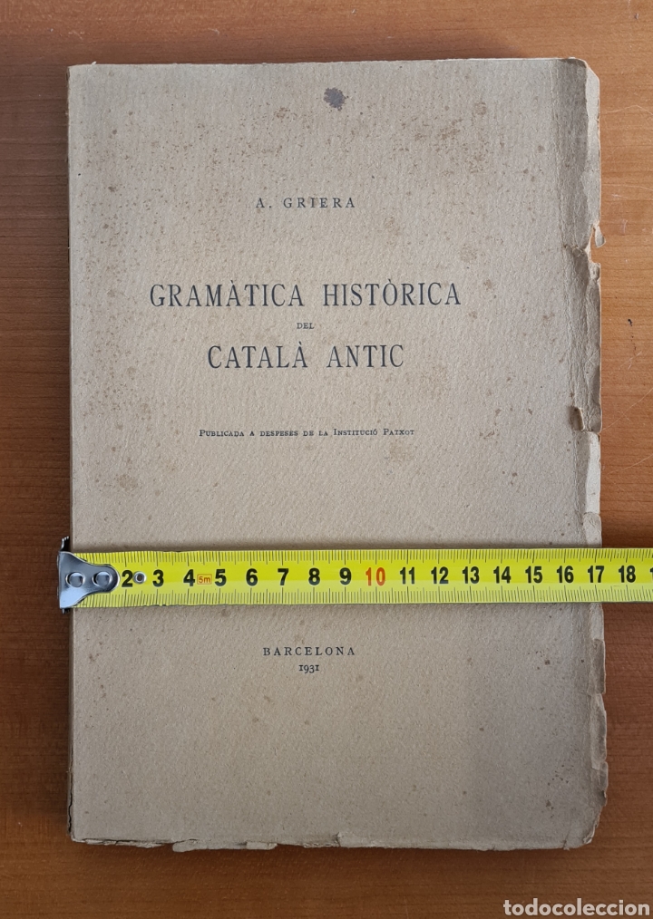 Libros antiguos: Gram&agrave;tica Hist&ograve;rica del Catal&agrave; Antic - A. Griera - Any 1931 - Foto 39