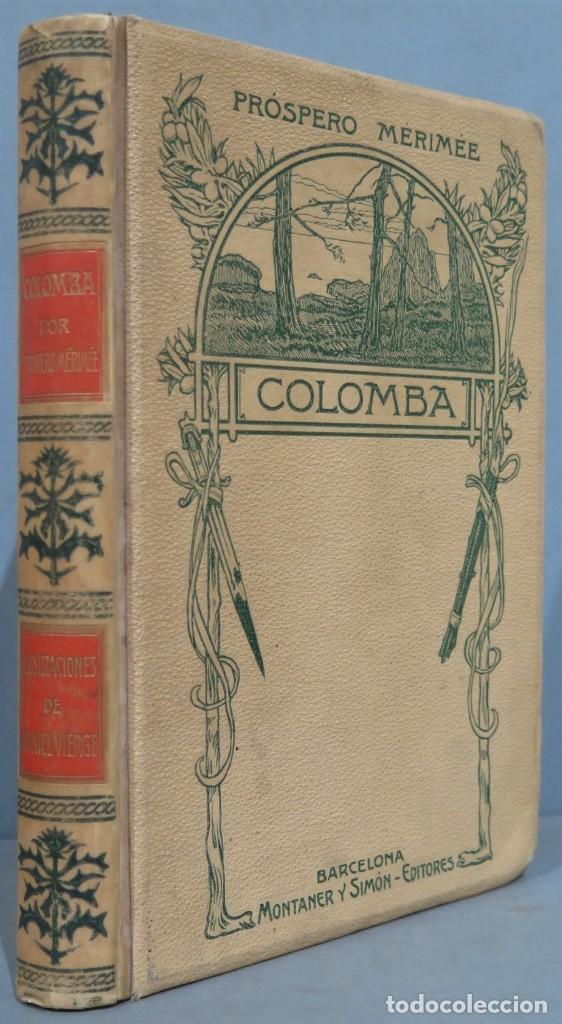Libros antiguos: 1908.- COLOMBA. MERIMEE - Foto 1