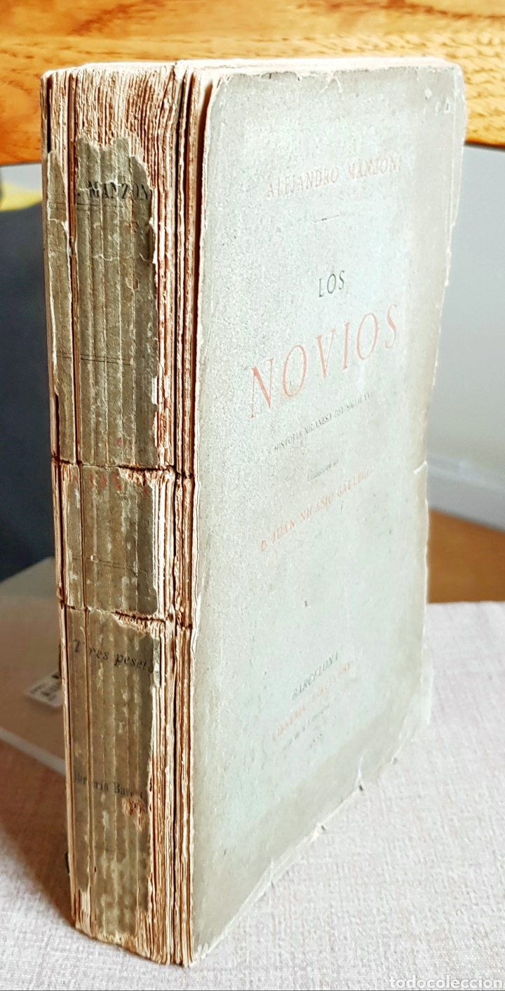 Libros antiguos: Los novios. Alejandro Manzoni - Foto 5