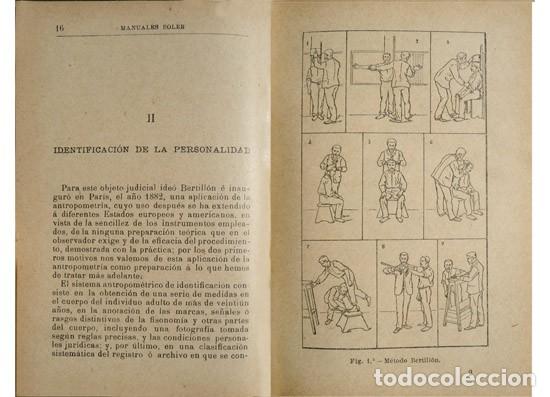 Libros antiguos: ARANZADI, Telesforo de. Antropometr&iacute;a. 1903. - Foto 2