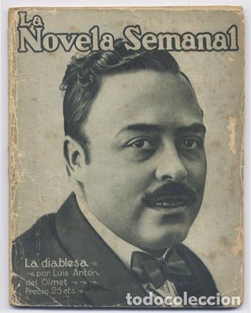 Libros antiguos: ANT&Oacute;N DEL OLMET, Luis. La Diablesa. Novela. 1921. - Foto 1